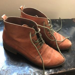 Seychelles Cognac Ankle Boots - 7